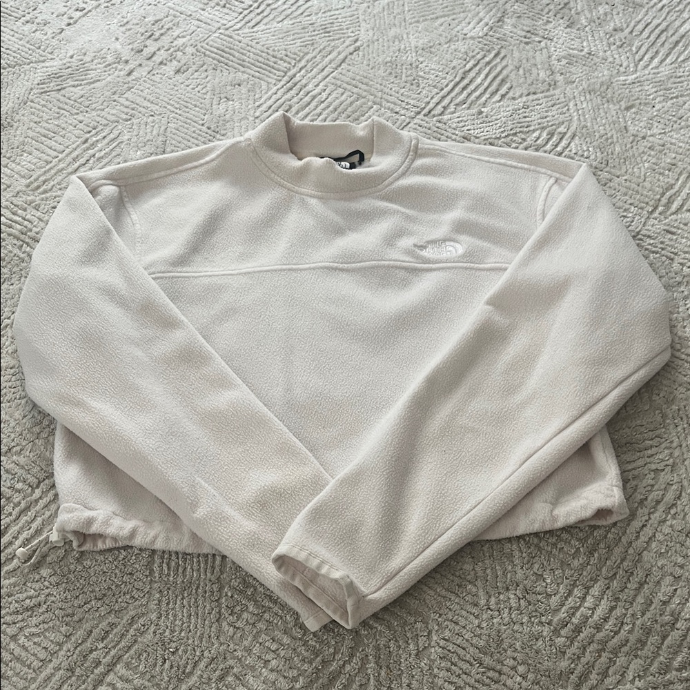 Women’s North Face Cropped Pullover Fleece Sweater